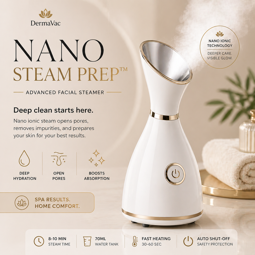 NanoSteam Prep™ - Nano Ionic Facial Steamer